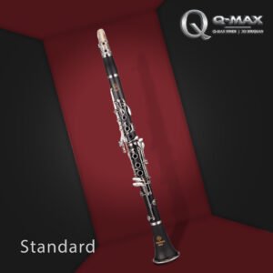 Q-MAX 211Q-II Bb Clarinet - Standard Series | Hard Rubber Body & Durable White Brass Keys